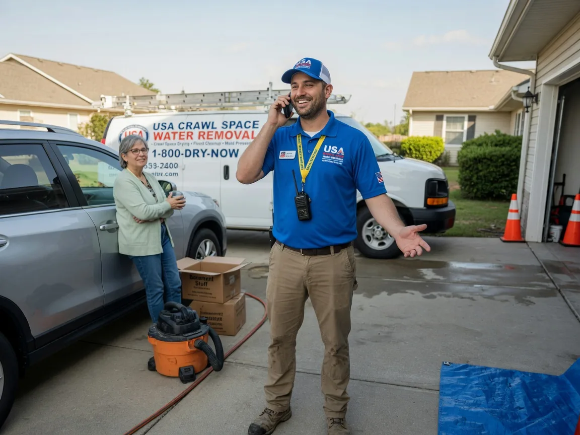 Crawl Space Water Removal Rinard, IL FAQs